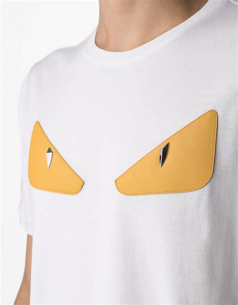 fendi eyes tshirt|Fendi graphic tees.